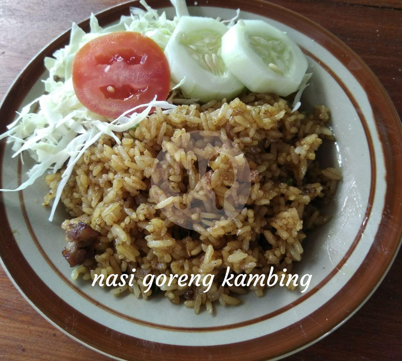 Nasi Putih menu Sate Kambing Pak Ji, Kotagede