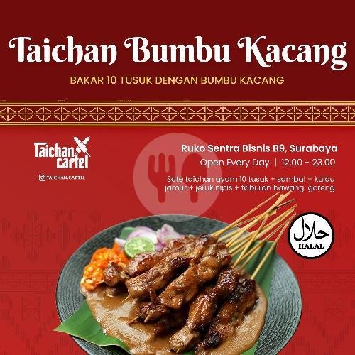 Sate Ayam Bumbu Kacang menu Sate Taichan Cartel