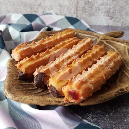 4 Plain Churros + Cinnamon Caster Sugar menu Churros-kUu Churros Corndog And Drinks, Pasar Minggu