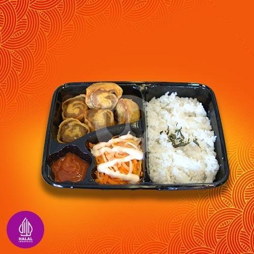 HEBOH 2 menu Mayasi Steak Ramen Bento, Plaza Borobudur Cilacap
