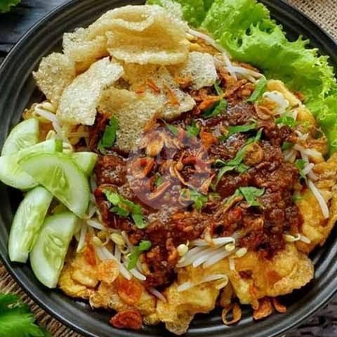Nasi Pecel Telur menu Gado Gado Mbak Elly, Gubeng Klingsingan
