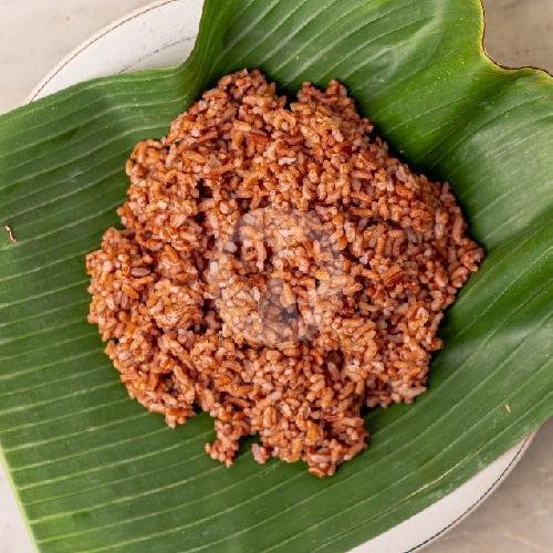 Nasi Merah menu Warung Nasi Nini Anteh, Dewi Sartika