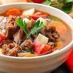 Lontong menu Warung Sate H Cak Kholil Madura Smpng Villa 5, Ciangsana