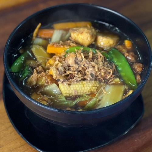 Sapo Tahu Jepang menu Ayam Rica Rica Mas Bagus, Pondok