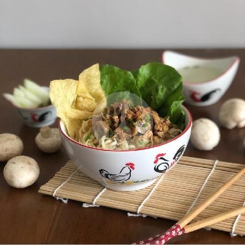 Cwie Mie Ayam Pedas menu Cwie Mie Om Tanjung, Klojen