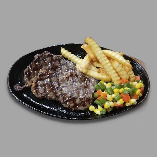 Sosis BBQ menu Nafa Steak Jatimakmur, Pondok Gede