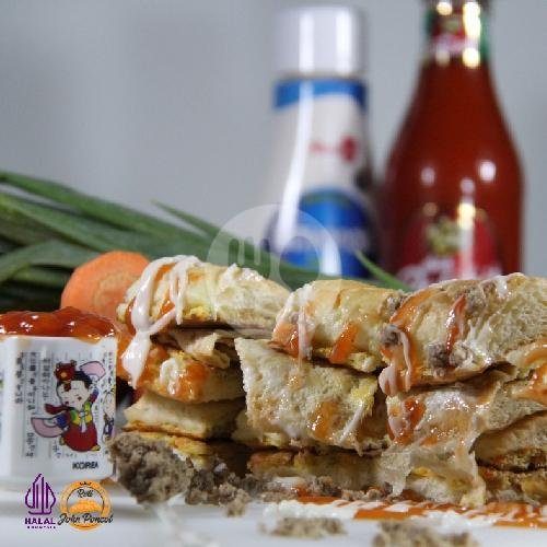 Roti Manis Panjang (Strawberry+ Keju) 40 Cm menu Roti John Poncol (Bread & Drinks), Cipayung