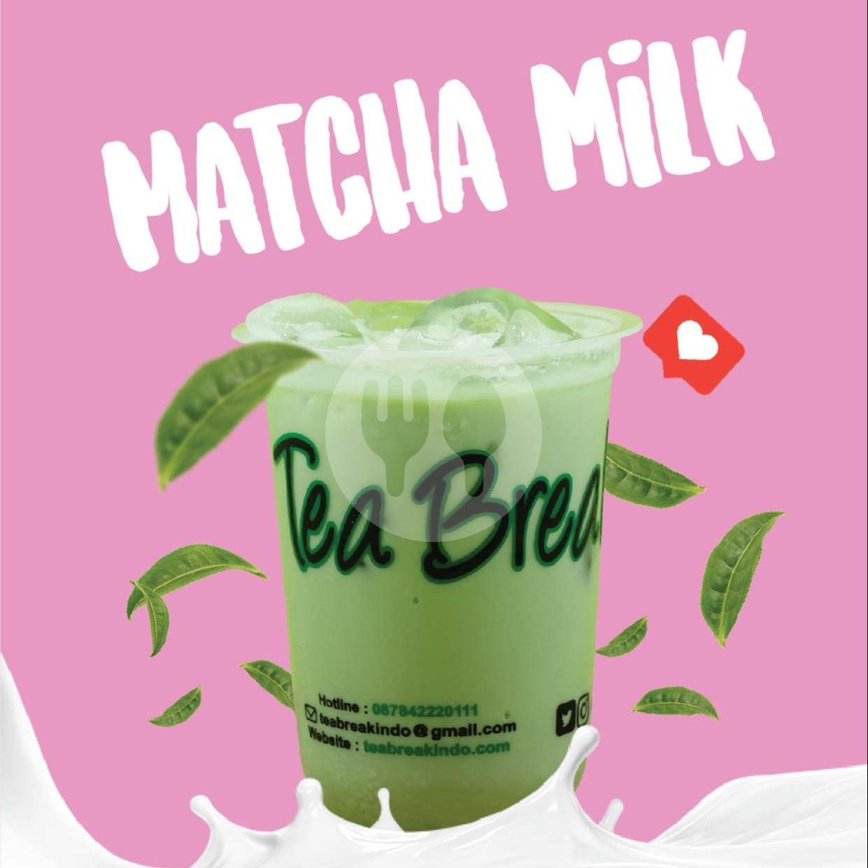 Matcha Milk menu Teabreak Bangil