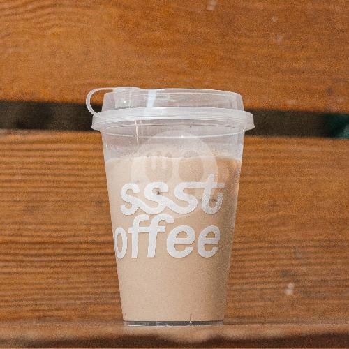 Kopi Susu Panassst menu Ssst Coffee, Kliningan