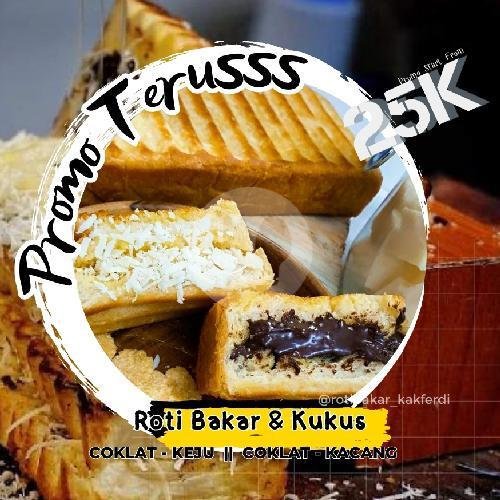 Promo Roti Bakar Coklat - Keju Pisah menu Roti Bakar Kak Ferdi, Depok