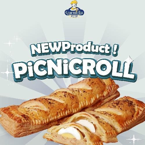 Picnic Roll menu Garmelia Bakery, Galuh Mas Karawang