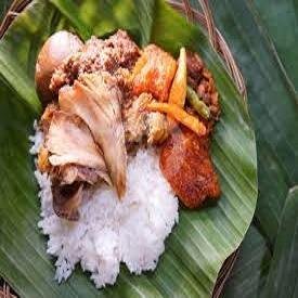 Nasi Gudeg Suwir Komplit menu Gudeg Djogja Bu Susi, Perum Taman Aloha