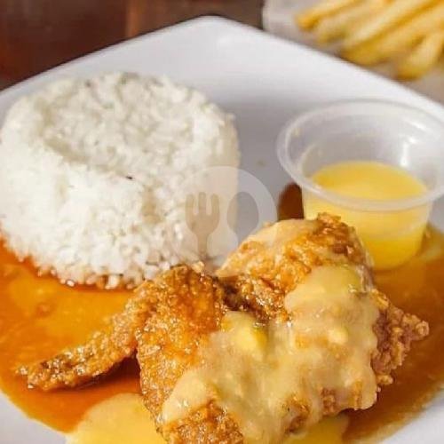 Cheesy 3 menu Rocket Chicken Ciamis
