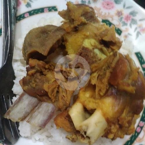 Nasi Gule Tanpa Jerohan menu Warung Sate Barokah Pak Sugiono, Borobudur