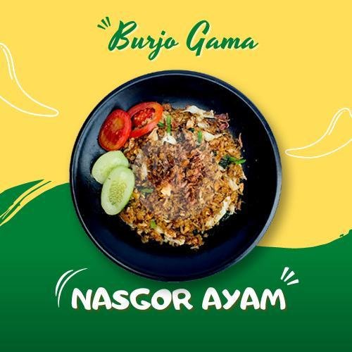 Nasi Goreng Sosis menu Burjo Gama Jl. Gajah Mada, Batang, Bogoran, Kauman