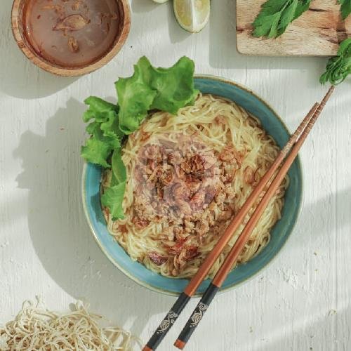 Mie Ayam Pangsit menu Mie Ayam Plombokan, Gajah Raya