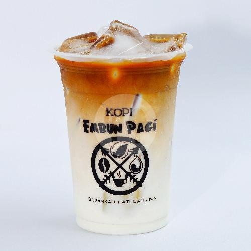 Es Kopi Susu Caramel menu Kopi Embun Pagi, Perum Taman Cemara
