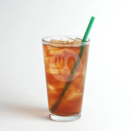 Es Teh menu Lontong Opor Bu Hj Sapani, Grogol