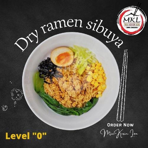 Dry Ramen Sibuya Level 1 menu Ramen Miekirinloe, Manyar Gresik