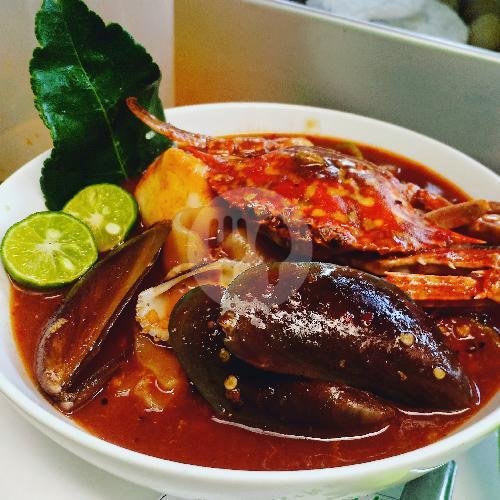 Seblak Kerupuk Kemplang 3 Toping Level 1-5 menu Seblak Regency, Jatinangor