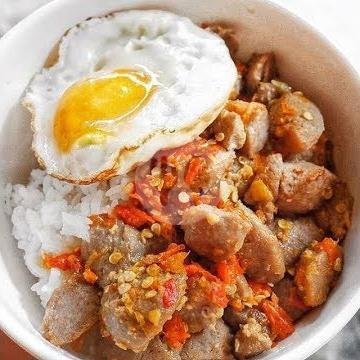 Nasi Lalapan Ayam Bakar menu Masakan Ibu Nurul, Jl Tidar Belakang Ruang Micro