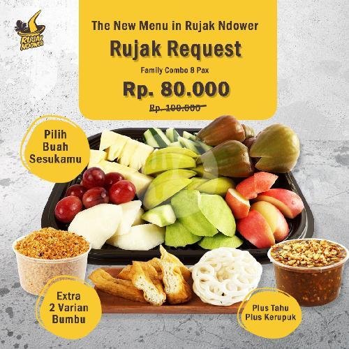 Manisan Mix Premium menu Rujak Ndower, Tlogomas