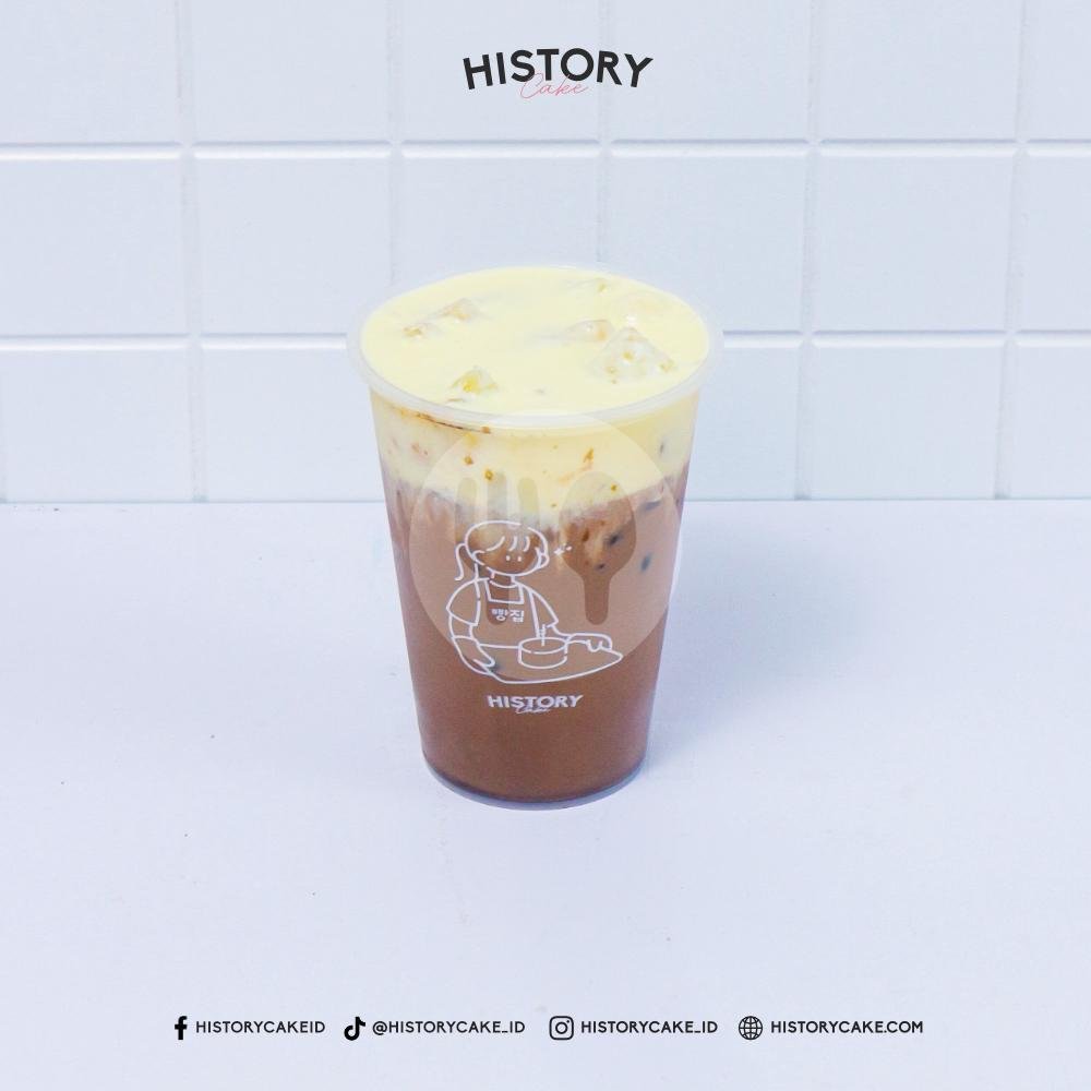 Dessert Drink - Belgian Choco Cheese menu History Cake, Bandung