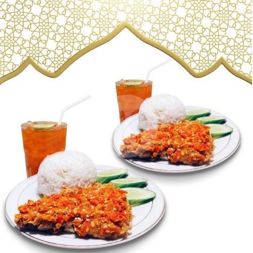 Basreng Geprek menu Ayam Geprek ARY, Dago Sukaresmi