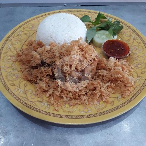 Nasi Ayam Goreng Kremes (ayam Negri) menu Warung Pak Genk, Abdul Jalil