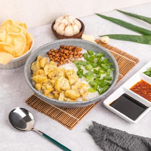 Bubur Polos menu Bubur Ayam Jalaprang, Ujung Berung