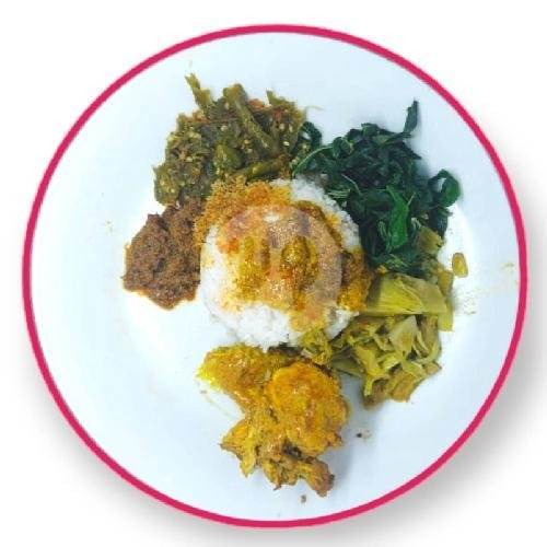 Nasi Padang Ayam Balado Merah menu RM Masakan Padang Ridho Nasi Padang, Cipete