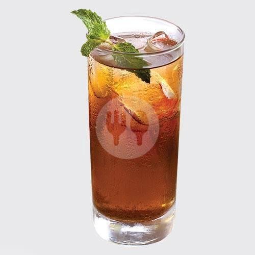 Es Lemon Tea menu Bubur Ayam Sari Rasa, Lowokwaru