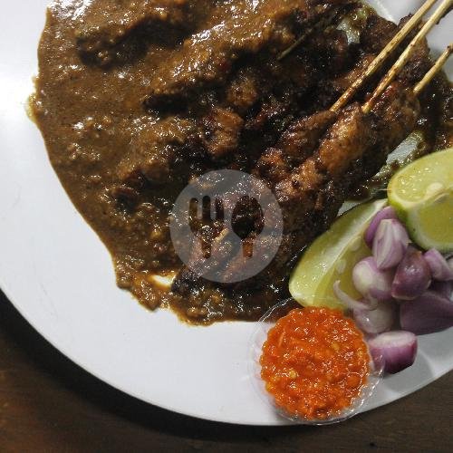 Sate Kambing 5 Tsk menu Sate Abah Toha, Blimbing