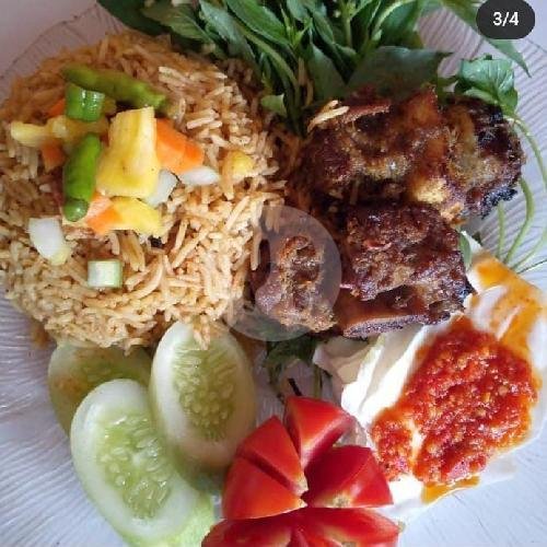 Nasi Biryani Ayam Bakar Dada menu Kebuli Biryani Baba Ali
