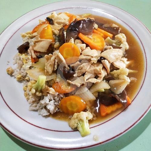 Nasi Putih menu Bakmi Miroso, Kusumanegara