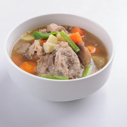 Sop Buntut Sapi menu RM Puri Bambu, Sindang Sirna