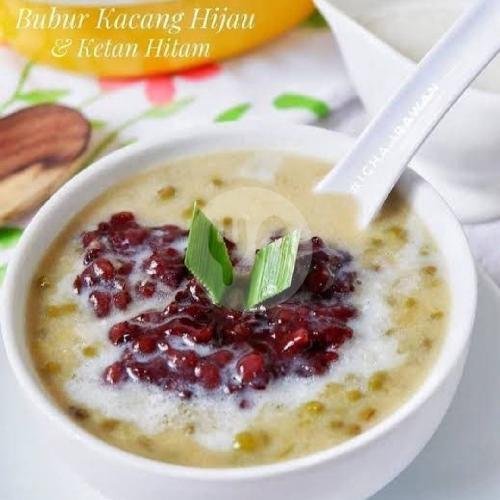 Bubur Kacang Ijo menu Burjo IDAMAN supriyadi, Pedurungan Kalicari