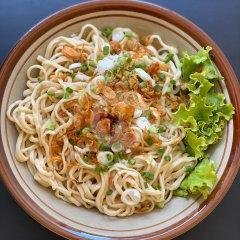 Pangsit Mie Daging Babat menu Pangsit Mie Babat Kembang Jepun, Tambaksari