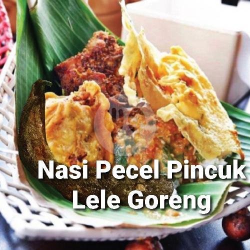 NASI PECEL PINCUK LELE menu Pecel Pincuk Khas Nganjuk, Kartasura