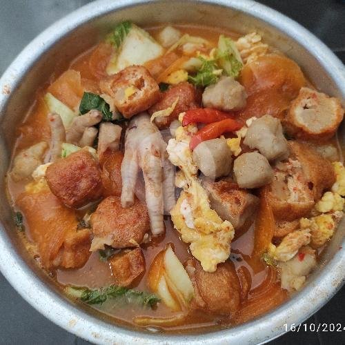 SEBLAK 2 TOPING menu Seblak Ryza, Sukun