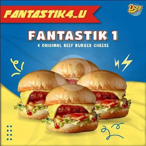 Dons Burger Cafe: Surga Burger Terjangkau di Pusat Grosir Cililitan