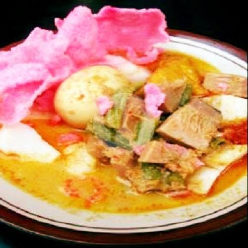 Lontong Sayur Biasa menu Warung Sarapan Ala Padang (Baraya Online Sariwangi), Sariwangi