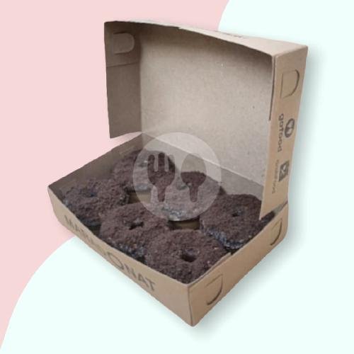 1 Box Maradonat Vanilla Dancow menu MARADONAT Martabak Donat, Rancaekek