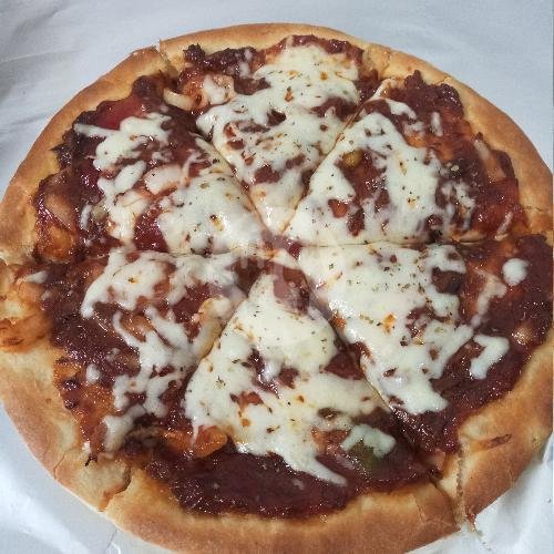 Pizza Sosis Medium menu Mai Pizza, Mojosari
