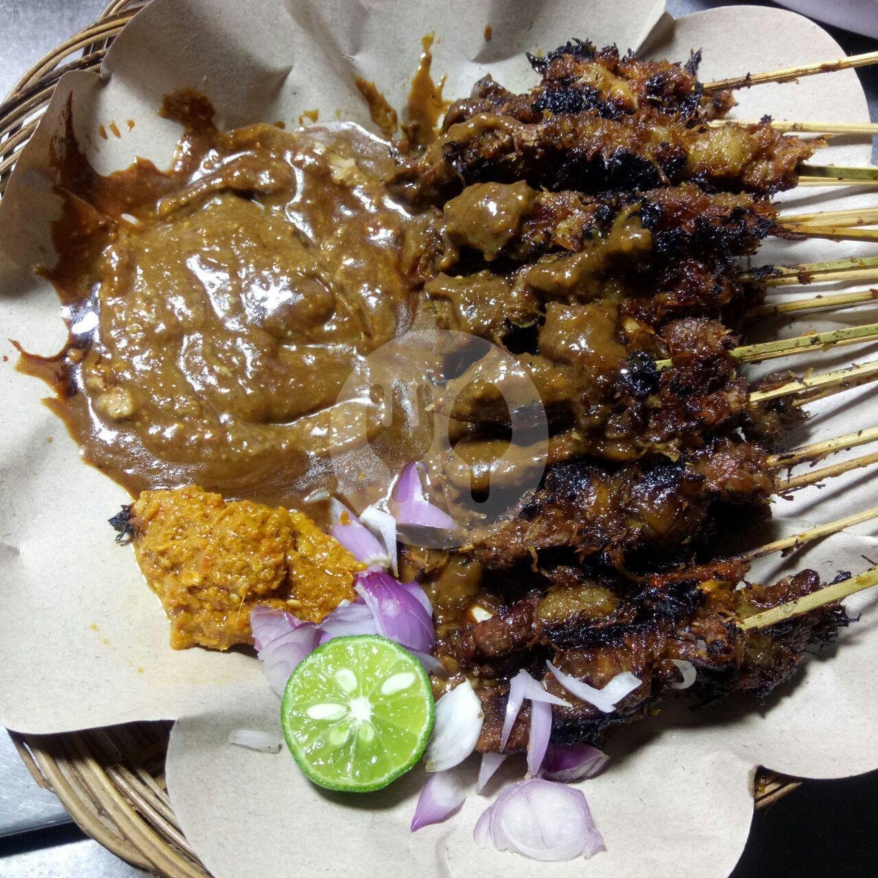 Sate Ayam Biasa menu Sate Kelapa Arudam Khas Madura, Lowokwaru