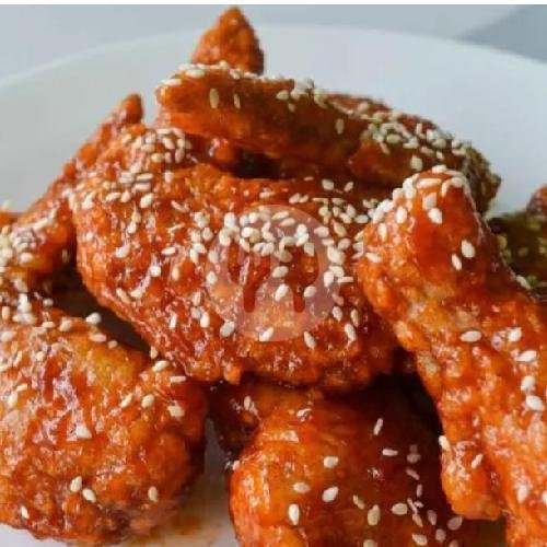 Paket Ayam Geprek (Nasi Ayam Geprek+Es Teh+Scrambled Egg) menu Sambat Luwe X Social Grill, Batang