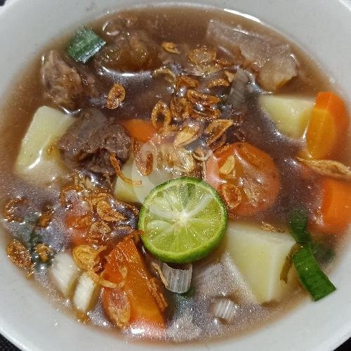 Sop Iga Sapi Frozen 1 Porsi ( Bs Utk 2 Org) menu Bakmie Ka Heng, Lontar Raya