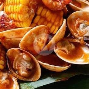 Kerang Bambu Saus Padang 500gr menu Nasi Goreng Dan Seafood, Zamzam Medan Seafood