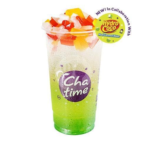 Red Berry Coco menu Chatime, Stasiun Gambir