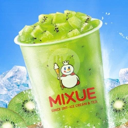 Vitamin C Kiwi Tea (L) menu Mixue Semeru